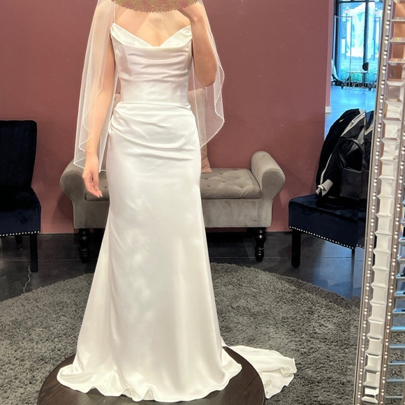 Wtoo Clea wedding dress size 8 - Picture 10 of 10